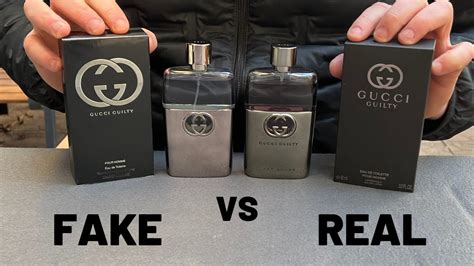 fake gucci guilty vs real